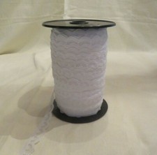 Spitzenband Spitzenborte ca. 160 Meter lang, 2 cm breit Farbe weiß