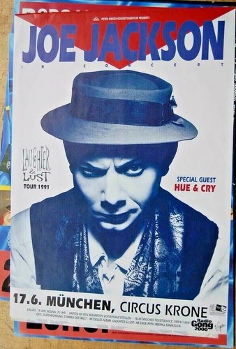 Plakat joe jackson 1991 - plakat,
