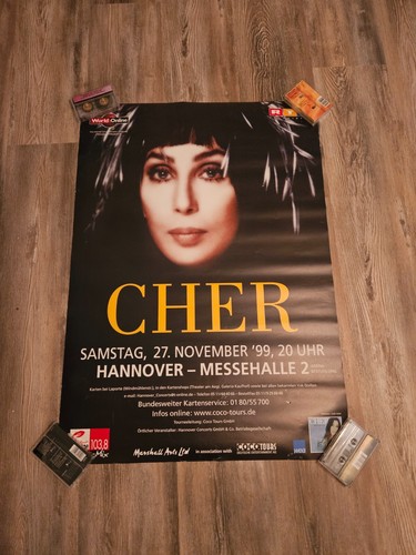Cher believe tour poster - tour,