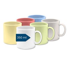 Kaffeebecher kunststoff 6er - kunststoff, (6er