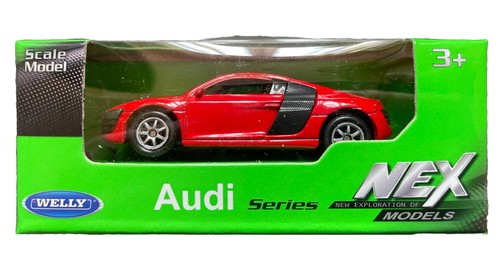 Audi v10 quattro rot - r8, 1:60