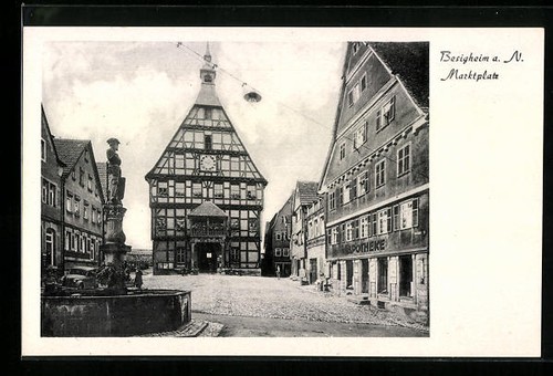 Ansichtskarte besigheim n - ansichtskarte,