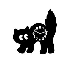 Wanduhr, Leise, Leicht zu