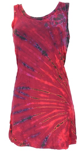 Unikat batik minikleid - minikleid,, boho