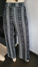 H&M Damen Palazo-Hose Gr. XL (44) - grau-schwarz Top Zustand!