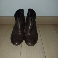 Stiefeletten schokobraun 38 Herbstschuhe glattleder Janet D. Chelsea Boots