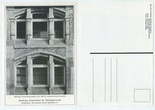 89823 - Hamburg - Bülowhaus, Fenster - alte Ansichtskarte