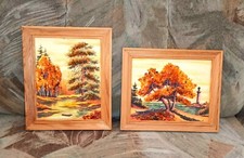 2er Set Bernstein Bilder Natur Bäume TOP!