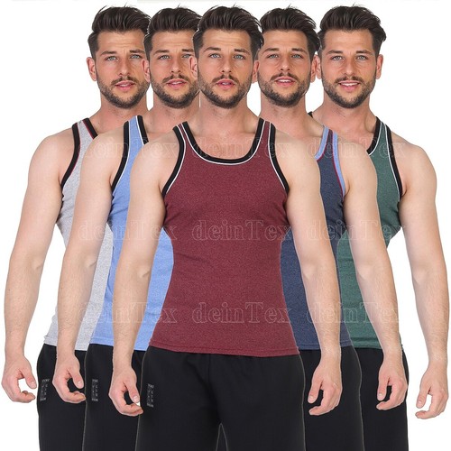 Stück herren unterhemd - 2/4/6,
