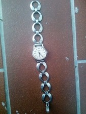 Vintage Damen Uhr Ormo Pallas  Mechanisch, Handaufzug Armbanduhr  intakt Silber