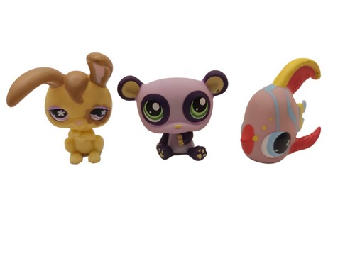 Littlest pet shop figuren - 3x,