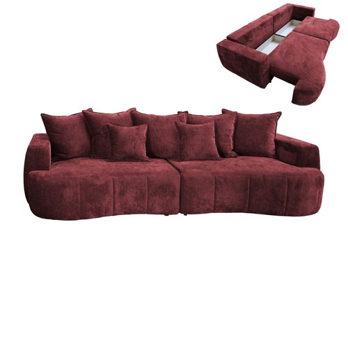 Big sofa bordeaux - -,
