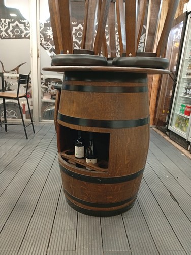 Bartisch 200 liter bemalte - bartisch.,