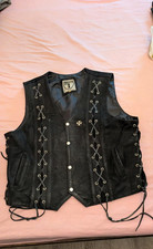 Lederweste Highway 1, 3 XL