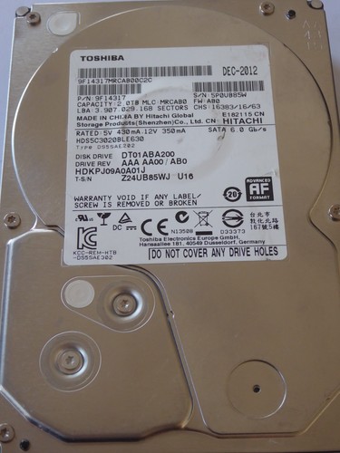 Hds5c3020ble630 dt01aba200 aaa - hds5c3020ble630,