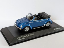 Minichamps VW Käfer Cabrio 1303 OVP 1:43 TOP Zustand seltene Farbe !