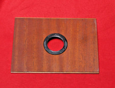 Alte Objektivplatte ( Holz )