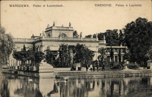 Warszawa warschau polen - ak,