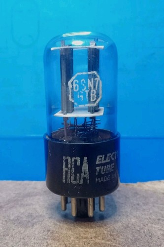 6sn7 gtb rca long plate - gtb,