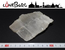 Gipskristall aus lüneburg - gipskristall, /