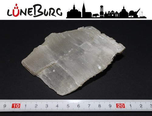 Gipskristall aus lüneburg - gipskristall,