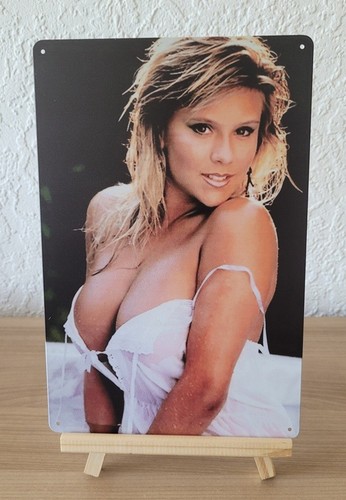 Samantha fox blechschild - ·,