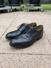 G.K.M GK Mayer Anzugsschuhe Herrenschuhe Lederschuhe Schwarz Gr 9