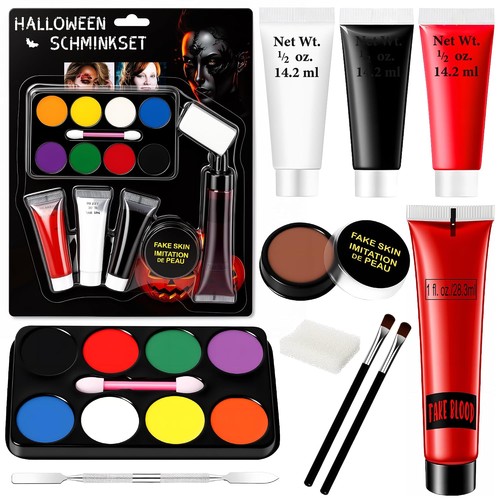 Halloween schminke set - halloween,