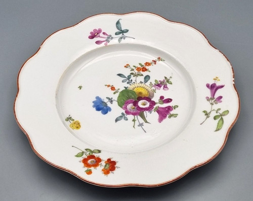 Meissen porzellan speiseteller - porzellan,
