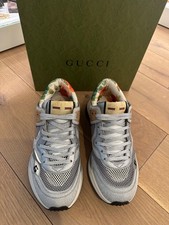 Gucci Sneaker Silber Diamant