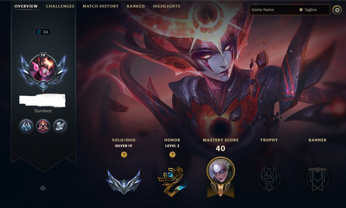 League legends account - league,