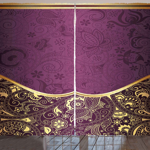 Orientalisch rustikale gardine - orientalisch,