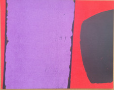 Karl Georg Pfahler handsigniert nummeriert "Formativ" Siebdruck auf Halbkarton