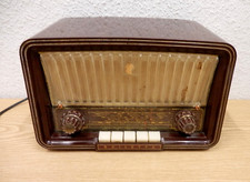 50er Philips Philetta Tischradio Röhrengerät alle Sender Bakelit 50s Vintage