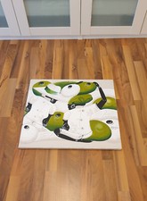 Bild Gemälde Wandbild Acrylbild Karibik Martinique Frauen Spannrahmen 50x60