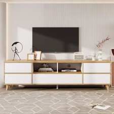 BRIGHTAKE TV Lowboard Weiß