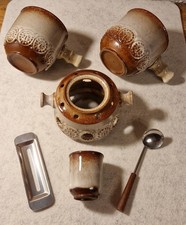 Feuerzangenbowle-Set Keramik