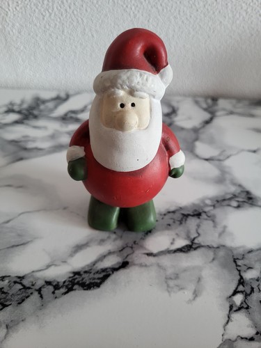 Weihnachtsmann figur keramik - figur,