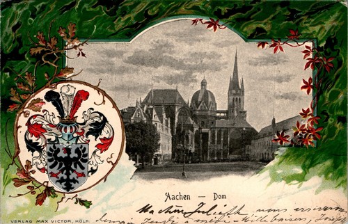 Litho gruss aus aachen - litho,