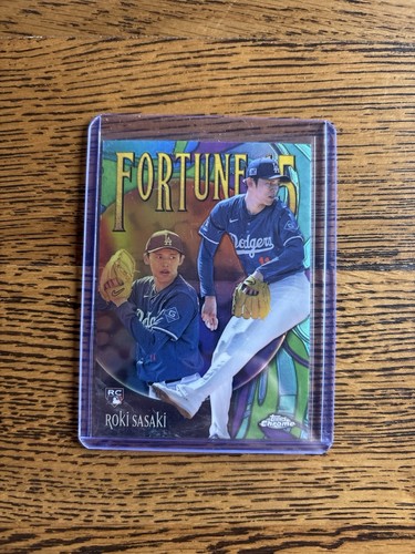 Roki sasaki topps - sasaki, chrome