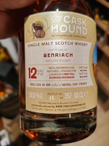 The caskhound benriach - the,