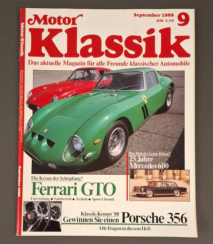 Motor klassik 1988 - klassik,