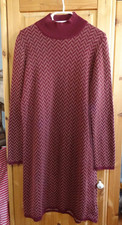 Kleid,Strickkleid,Herbstkleid,Armedangels,weinrot,bordeaux,M,40