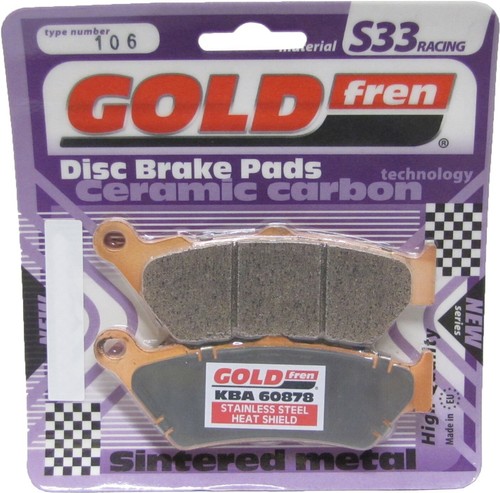 Goldfren s33 bremsbeläge - goldfren,