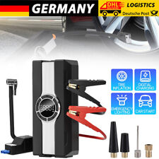 Auto Starthilfe Jump Starter mit Airkompressor KFZ Ladegerät Booster Powerbank