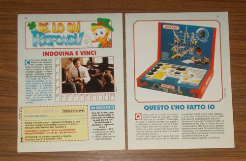 Seltene werbung meccano - seltene,