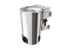 Saunaofen Saunaheizung Karibu Bio 3,6 kW Easy für externe Steuerung Silber
