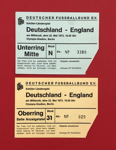Fußball eintrittskarte - fußball,