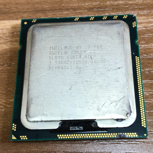 Intel core cpu 980 - core,