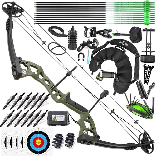 Compoundbogen set 55lbs - compoundbogen, 30-55lbs